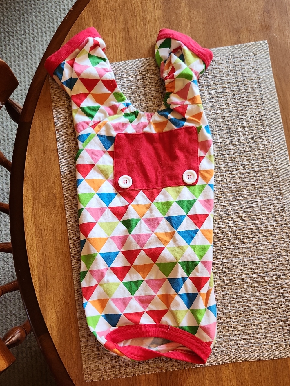 Colorful Dog Pajamas